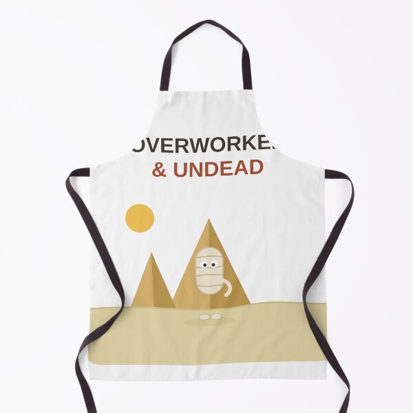 Item preview, Overworked & Undead - Cute Funny Mummy designed and sold by Riah Studio.