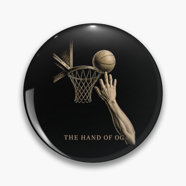 Item preview, The Hand Of OG Vintage Basketball Art Retro Hoop designed and sold by Ali-printshop.