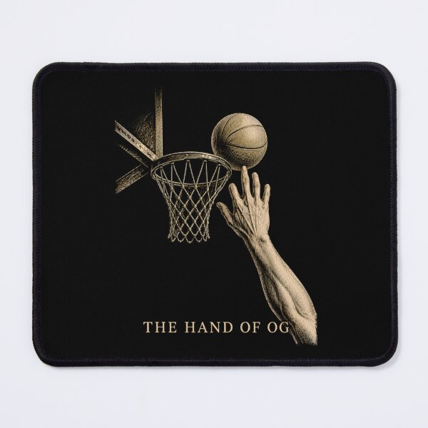 Item preview, The Hand Of OG Vintage Basketball Art Retro Hoop designed and sold by Ali-printshop.