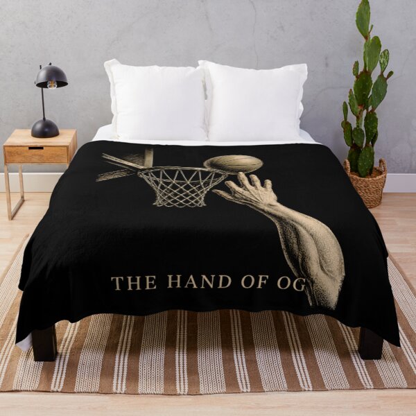 Item preview, The Hand Of OG Vintage Basketball Art Retro Hoop designed and sold by Ali-printshop.