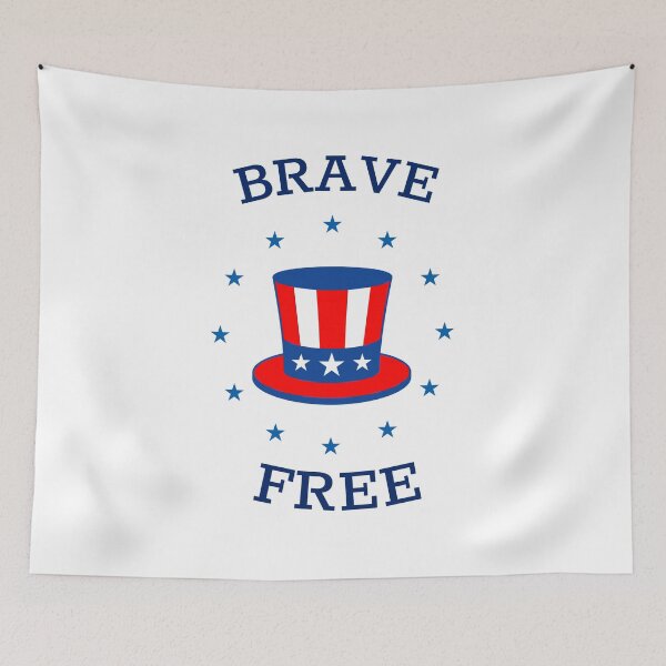 Item preview, BRAVE FREE designed and sold by SudeeshArt.