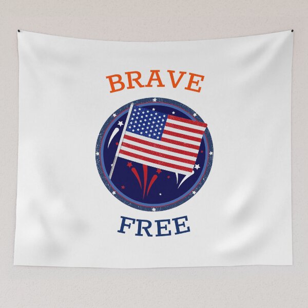 Item preview, BRAVE FREE designed and sold by SudeeshArt.