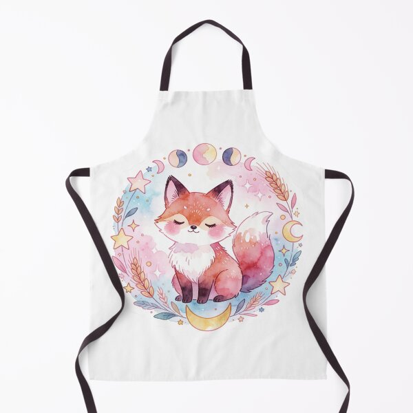 Item preview, Virgo Zodiac Sticker | Celestial Fox Astrology Art designed and sold by AillustriaAK.