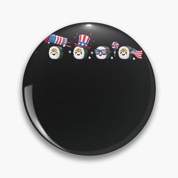 Item preview, Patriotic Sushi Fourth Of July Independence Day designed and sold by GrumpySableye.