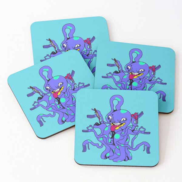 Item preview, Trippy Octopus Monster designed and sold by Gondamontari.