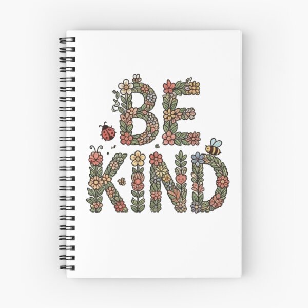 Item preview, Be Kind Floral Typography Vintage Cottagecore designed and sold by Rehnair.