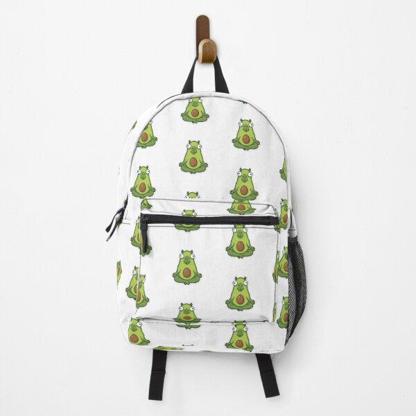 Item preview, Chill Meditating Avocado Shape Yoga Capybara Food Sticker designed and sold by yanejoy.