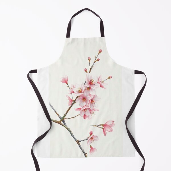 Item preview, Minimalist Watercolor Pink Cherry Blossom Branch designed and sold by Vida e Arte.