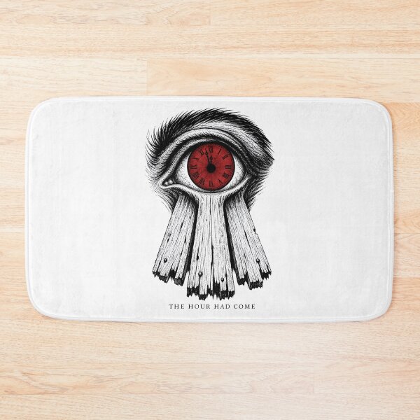Item preview, The Hour Had Come Tell-Tale Heart Clock Eye Art designed and sold by Fenay Designs.