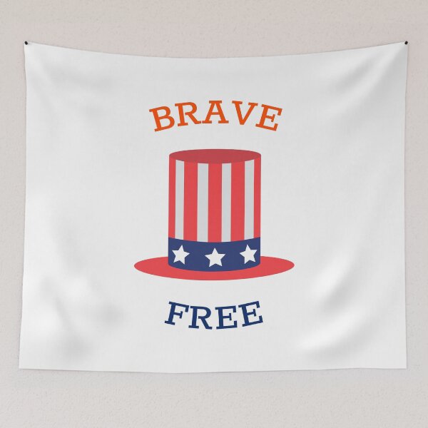 Item preview, BRAVE FREE designed and sold by SudeeshArt.