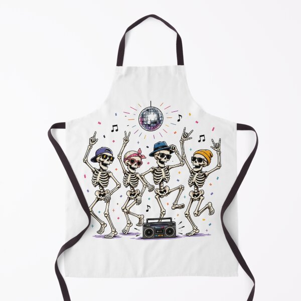Item preview, Dancing Skeletons Disco Party designed and sold by BadhbhLoot.