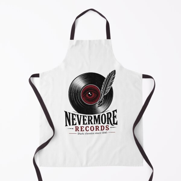 Item preview, Nevermore Records Edgar Allan Poe Vintage Vinyl Art designed and sold by Fenay Designs.