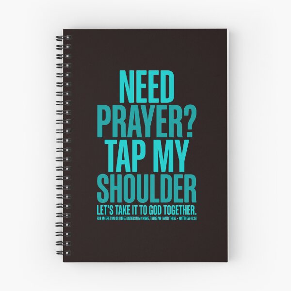 Item preview, Need Prayer Tap My Shoulder Christian Prayer Ministry Verse designed and sold by casey-jod.