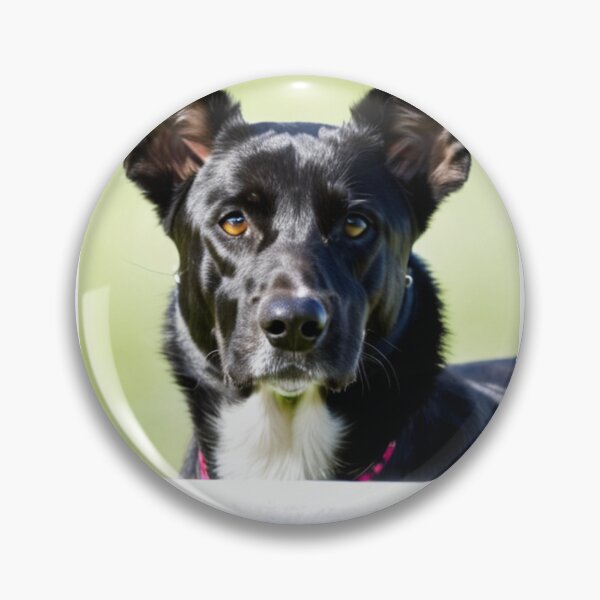 Item preview, Animals - Working Dog, Expressive Amber-Eyed Portrait designed and sold by DoodyPets.