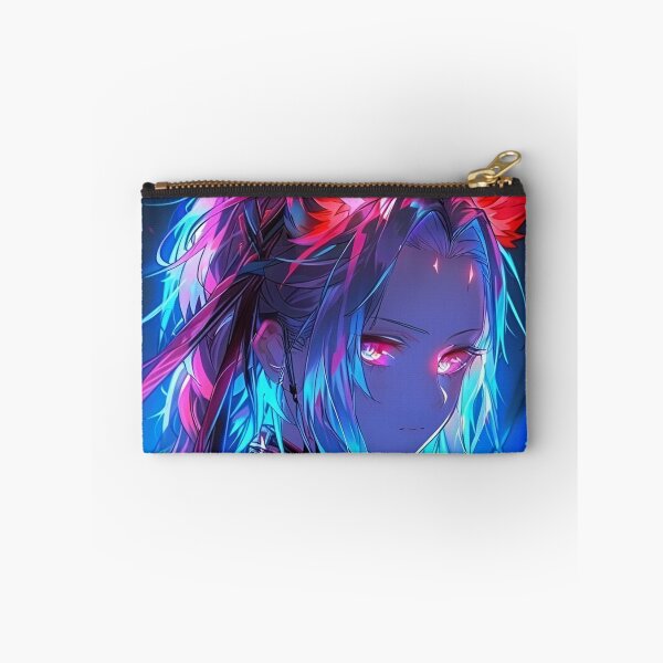 Item preview, Neon Kitsune Samurai Girl – Cyber Fantasy Anime Warrior Art | Glowing Fox Spirit Aesthetic designed and sold by Dyan4.