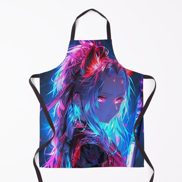 Item preview, Neon Kitsune Samurai Girl – Cyber Fantasy Anime Warrior Art | Glowing Fox Spirit Aesthetic designed and sold by Dyan4.