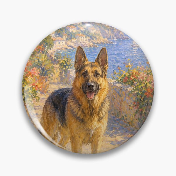 Item preview, German Shepherd by the Sea designed and sold by ArcanaAbsolute.
