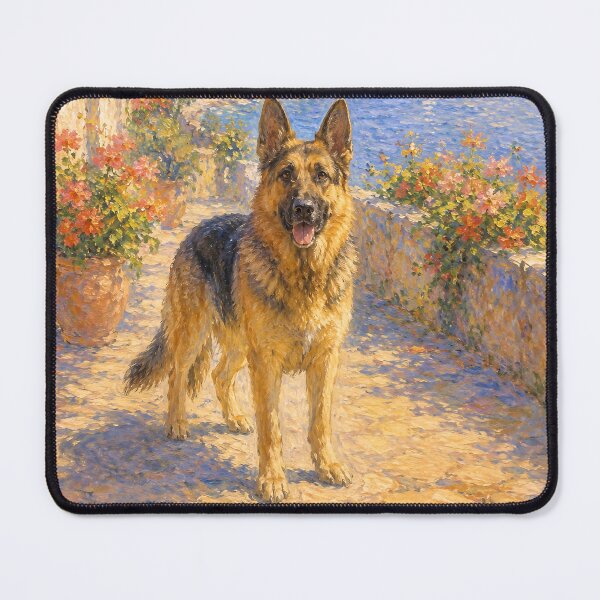 Item preview, German Shepherd by the Sea designed and sold by ArcanaAbsolute.
