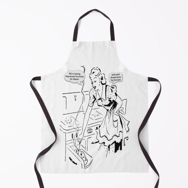 Item preview, 1950s Style Sassy Housewife Illustration designed and sold by xposedbydesign.