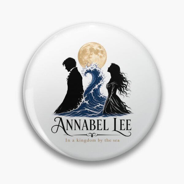 Item preview, Annabel Lee Kingdom By The Sea Edgar Allan Poe Poem Design designed and sold by Fenay Designs.