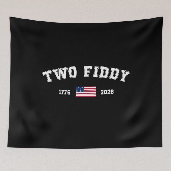 Item preview, Two Fiddy USA Flag 1776 2026 Funny 250th Anniversary America designed and sold by Ali-printshop.