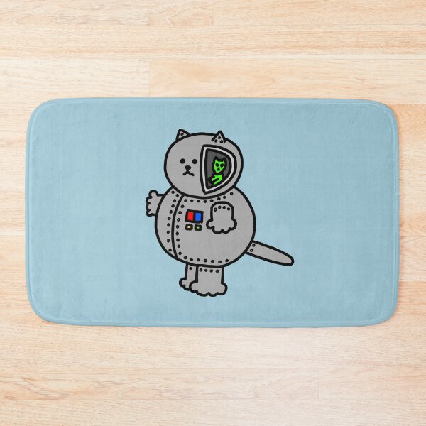 Item preview, Robot Cat and alien cat driver designed and sold by superbaechoo.