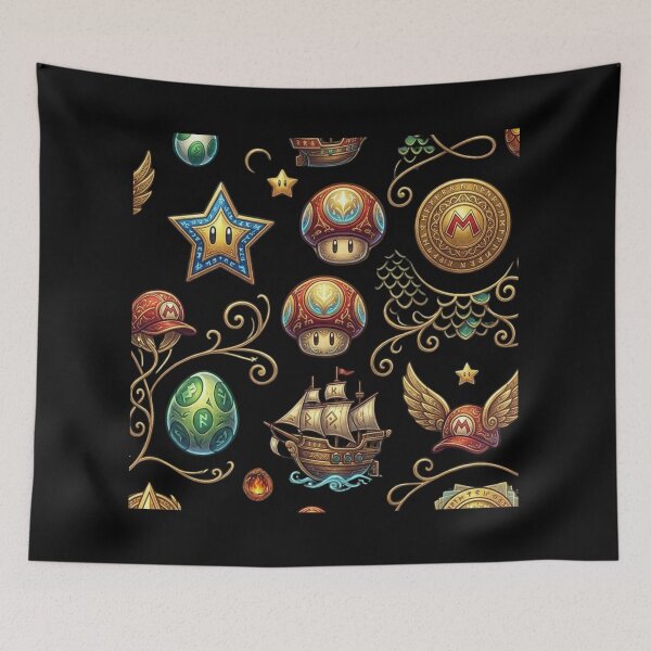 Item preview, super mario pattern designed and sold by WellN.