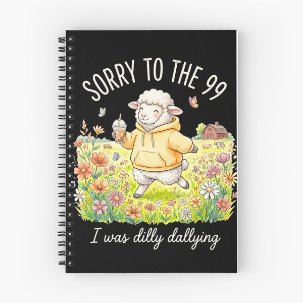 Item preview, Sorry to the 99 I Was Dilly Dallying – Funny Christian Sheep Parable Humor Design designed and sold by bilal sibgui.