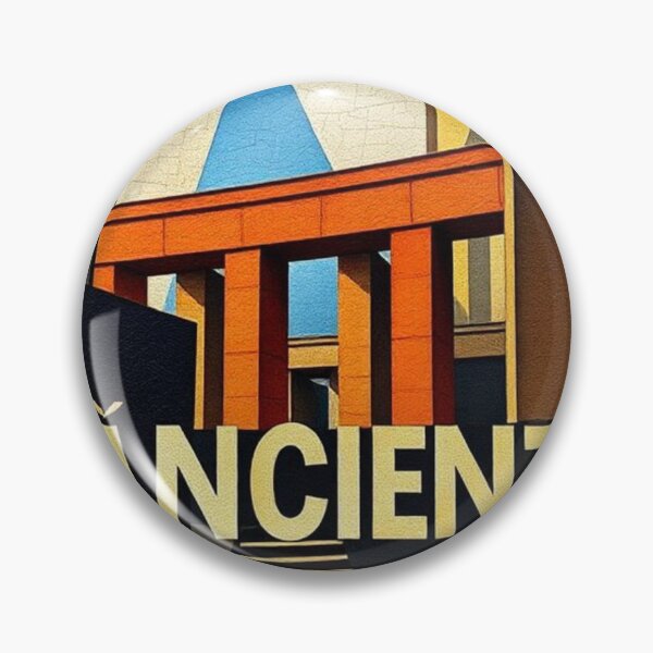 Item preview, An abstract architectural design with the word "ANCIENT" in the foreground. designed and sold by RAISC.