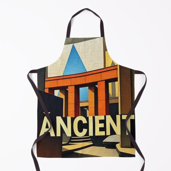 Item preview, An abstract architectural design with the word "ANCIENT" in the foreground. designed and sold by RAISC.