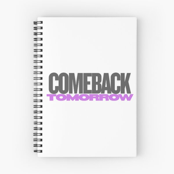 Item preview, Comeback tomorrow designed and sold by ArtistTejal.