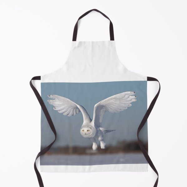 Item preview, Snowy owl in flight designed and sold by James Cumming.