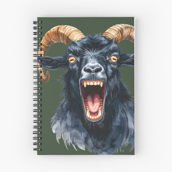 Item preview, Black ram shows teeth designed and sold by LiskoDesign.