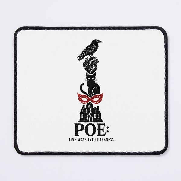 Item preview, Poe Five Ways Into Darkness Gothic Mask Graphic designed and sold by Fenay Designs.
