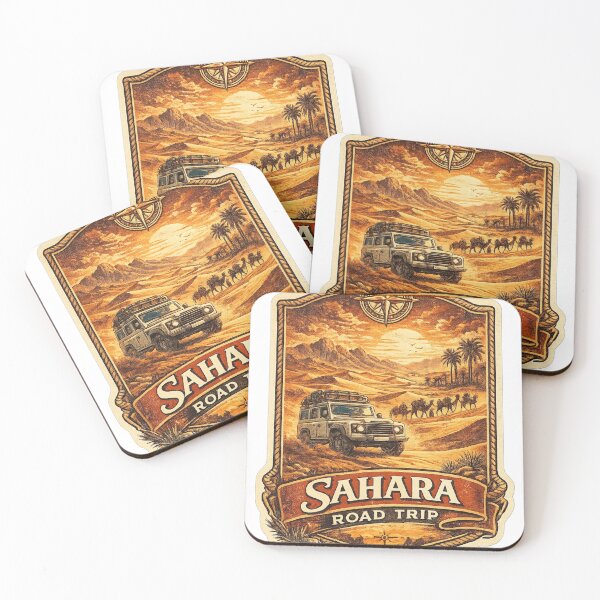Item preview, Sahara Road Trip Vintage Adventure Badge | Morocco Desert Explorer designed and sold by FantasyFlicker.