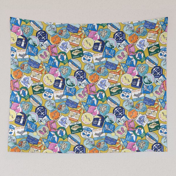 Item preview, Cape May New Jersey Beach Tags designed and sold by Elizabeth Weglein.