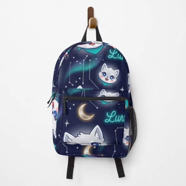 Item preview, Cyber Wolf Galaxy Pattern — Luna Futuristic Animal Art NeoTigLuna designed and sold by NeoTigLuna.