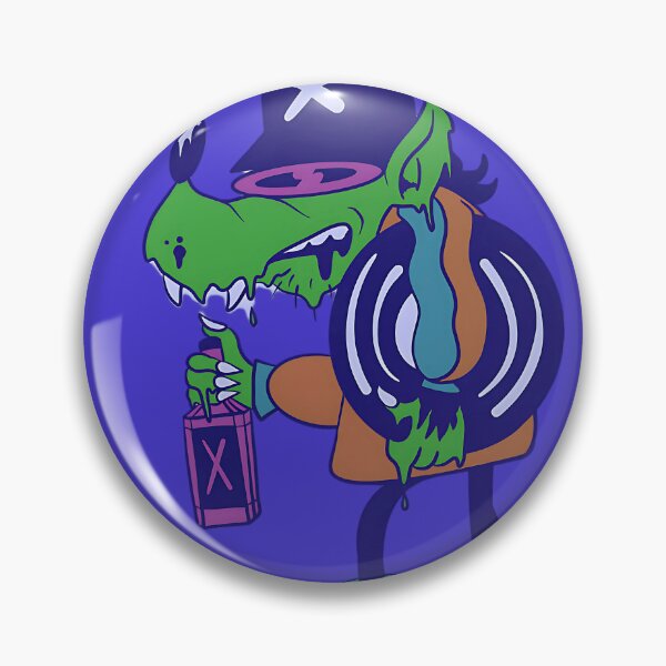 Item preview, Melting Wolf Streetwear Mascot designed and sold by Gondamontari.