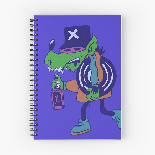Item preview, Melting Wolf Streetwear Mascot designed and sold by Gondamontari.