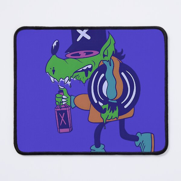 Item preview, Melting Wolf Streetwear Mascot designed and sold by Gondamontari.