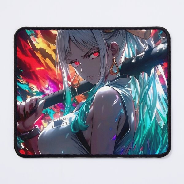 Item preview, Mystic Oni Anime Girl Art Print | Demon Waifu Neon Fantasy Japanese Aesthetic Wallpaper designed and sold by Dyan4.