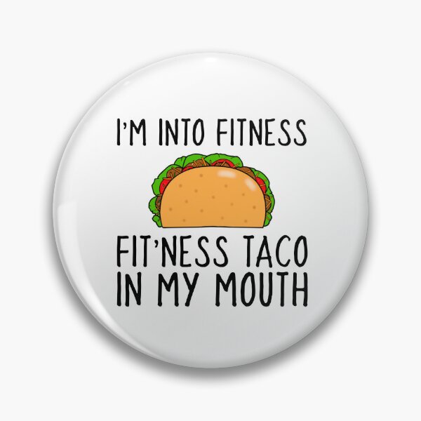Item preview, Funny Gym Pun Taco designed and sold by Sartoris Art.