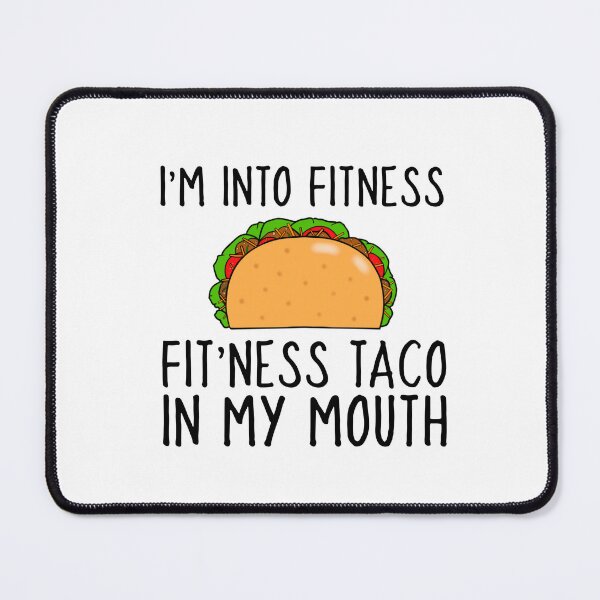 Item preview, Funny Gym Pun Taco designed and sold by Sartoris Art.