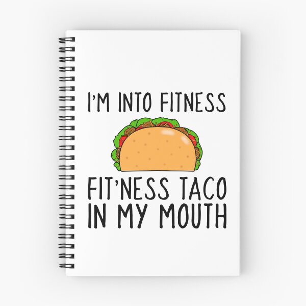 Item preview, Funny Gym Taco Pun designed and sold by Sartoris Art.