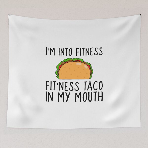 Item preview, Funny Gym Pun Taco designed and sold by Sartoris Art.
