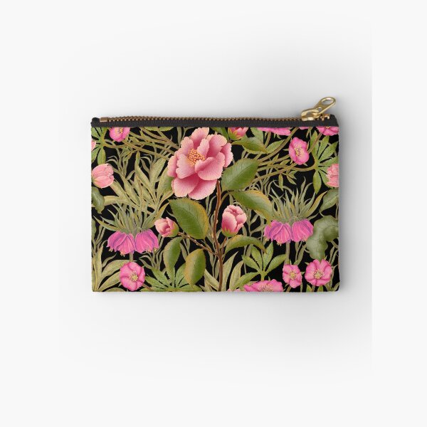 Item preview, Dense Pink Wildflower Meadow Seamless Pattern designed and sold by Grin Katalina Floral Patterns & Cozy Art.
