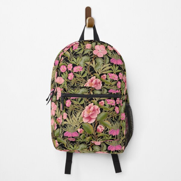 Item preview, Dense Pink Wildflower Meadow Seamless Pattern designed and sold by Grin Katalina Floral Patterns & Cozy Art.