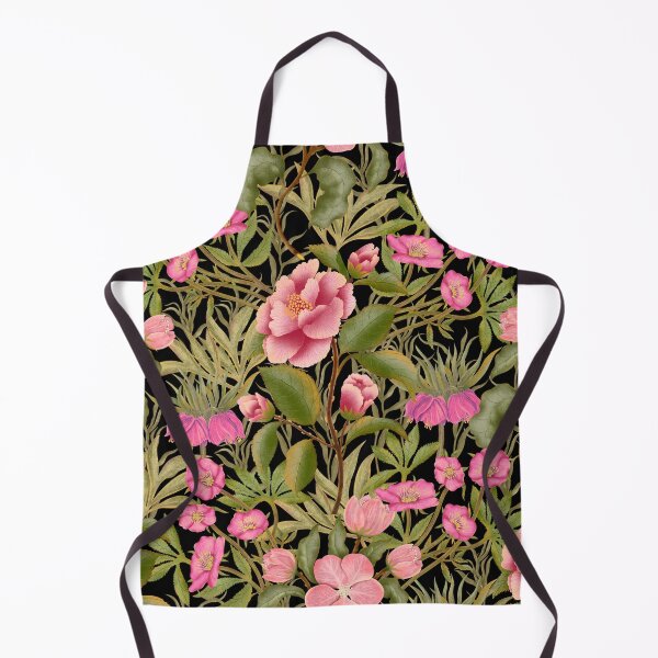 Item preview, Dense Pink Wildflower Meadow Seamless Pattern designed and sold by Grin Katalina Floral Patterns & Cozy Art.