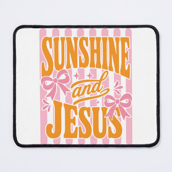Item preview, retro Sunshine boho Jesus Summer faith gift designed and sold by Amzkao.