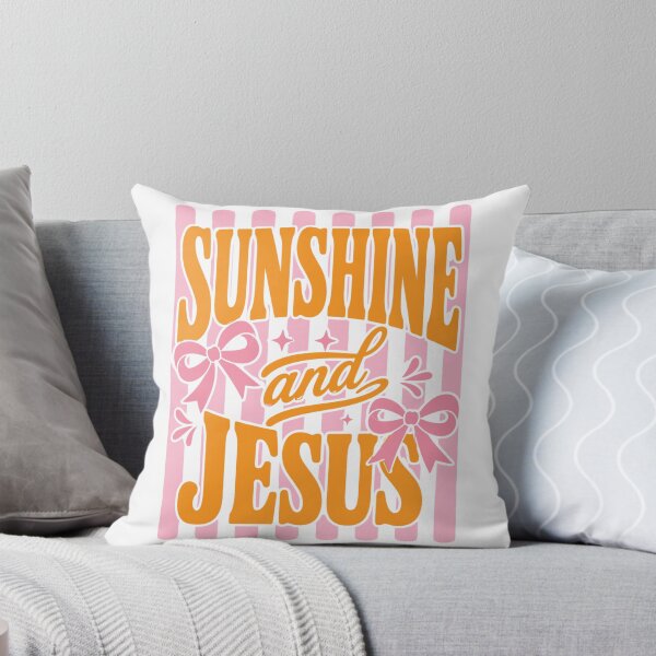 Item preview, retro Sunshine boho Jesus Summer faith gift designed and sold by Amzkao.